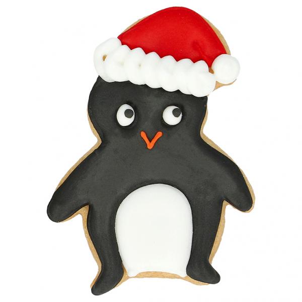 Ausstechform - Weihnachts- Pinguin, 8 cm